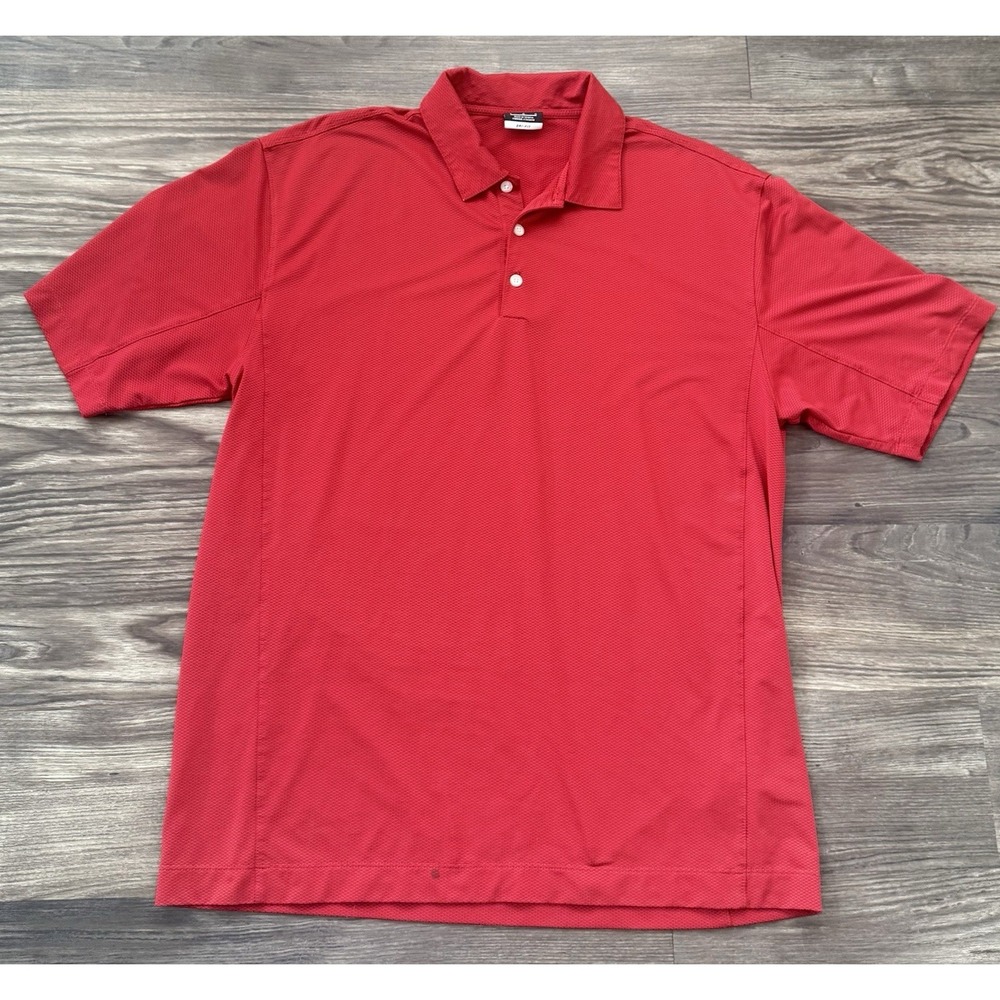 Nike Dri Fit Polo Shirt Golfcore Country Club Preppy Dad Sportswear Athletic Y2K